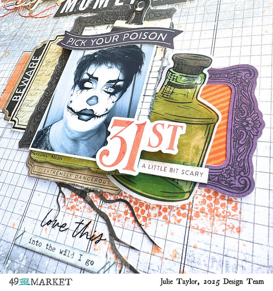Captured Moments - Layout by Julie