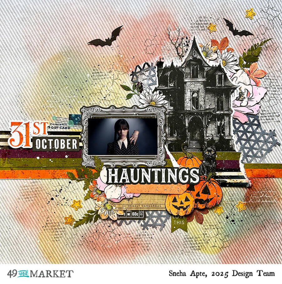 Hauntingly Beautiful – Layout by Sneha