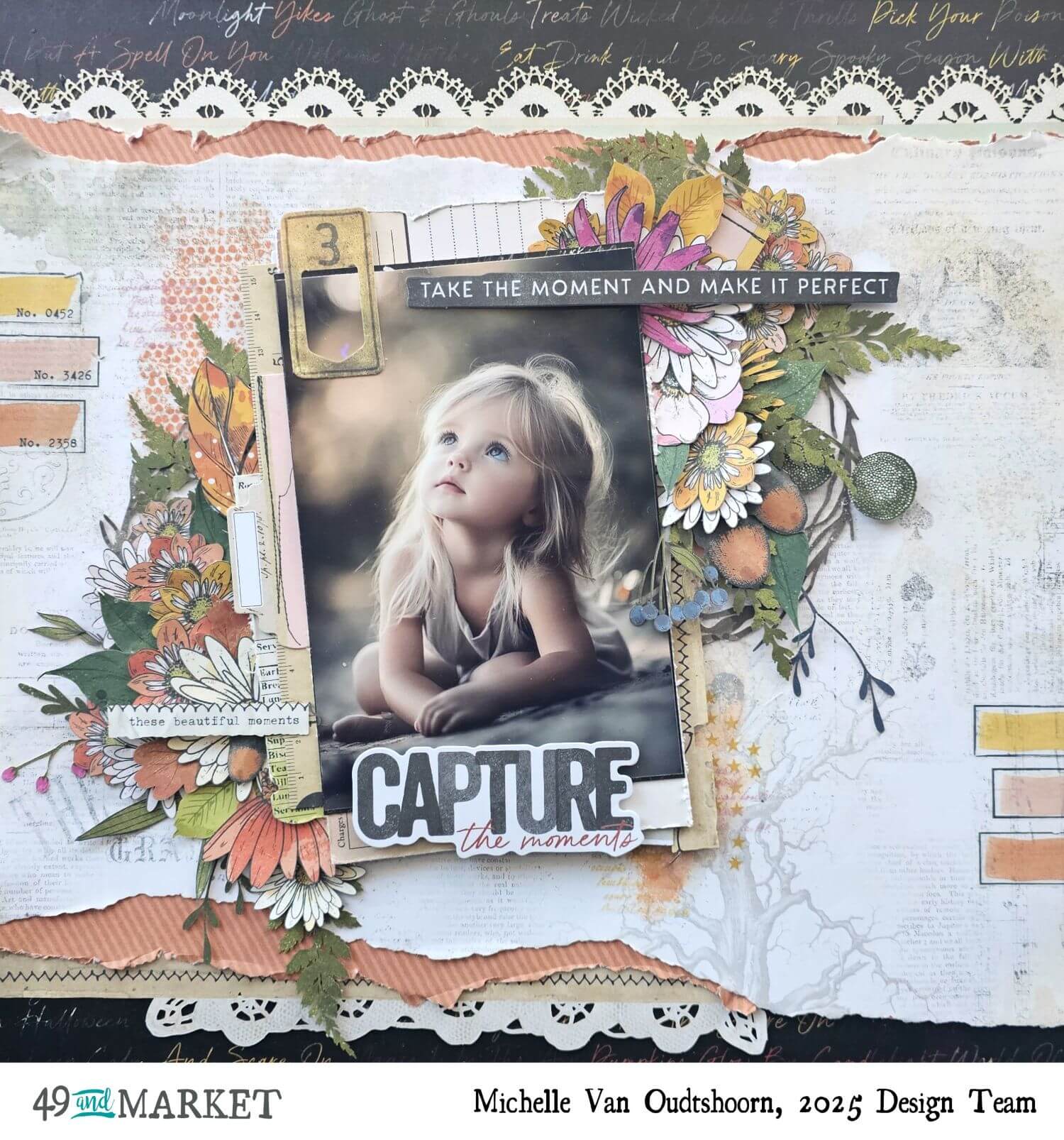 Capture the Moments - Layout by Michelle