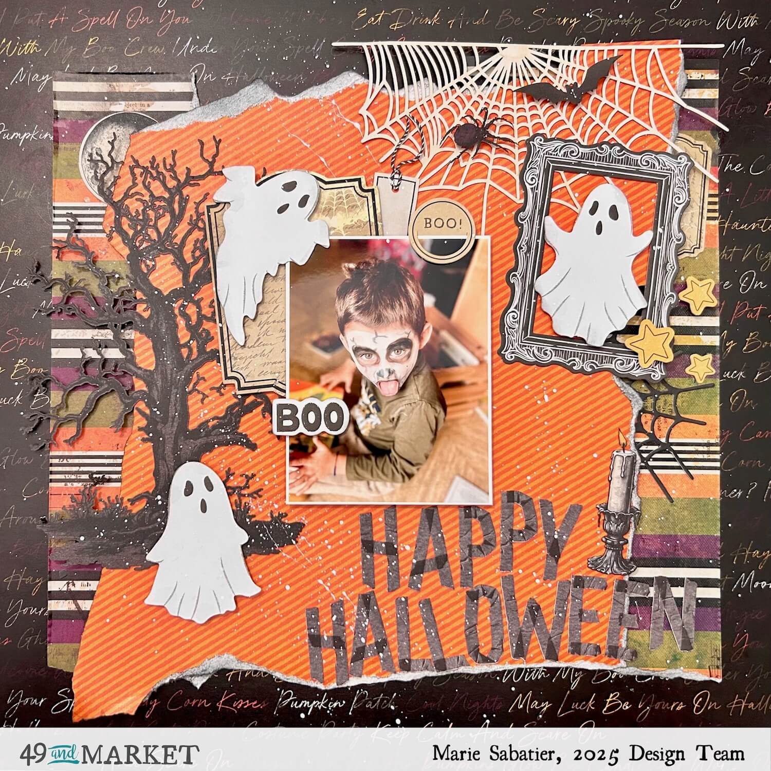 BOO - Layout by Marie
