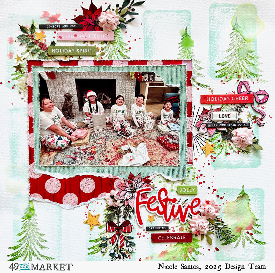 Festive - Layout by Nicole