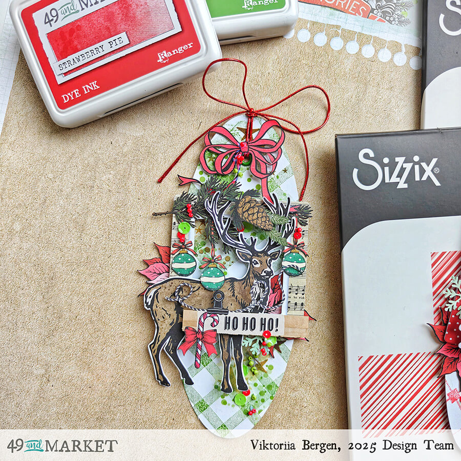 Christmas tags by Viktoriaa