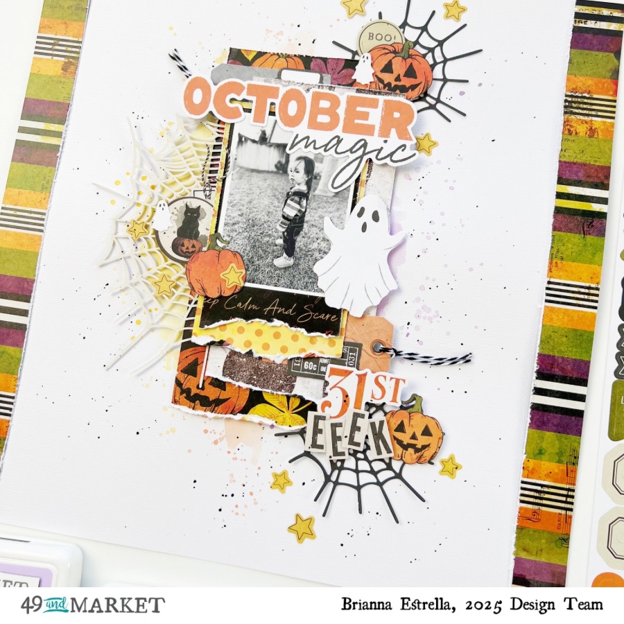 October Magic - Layout by Brianna