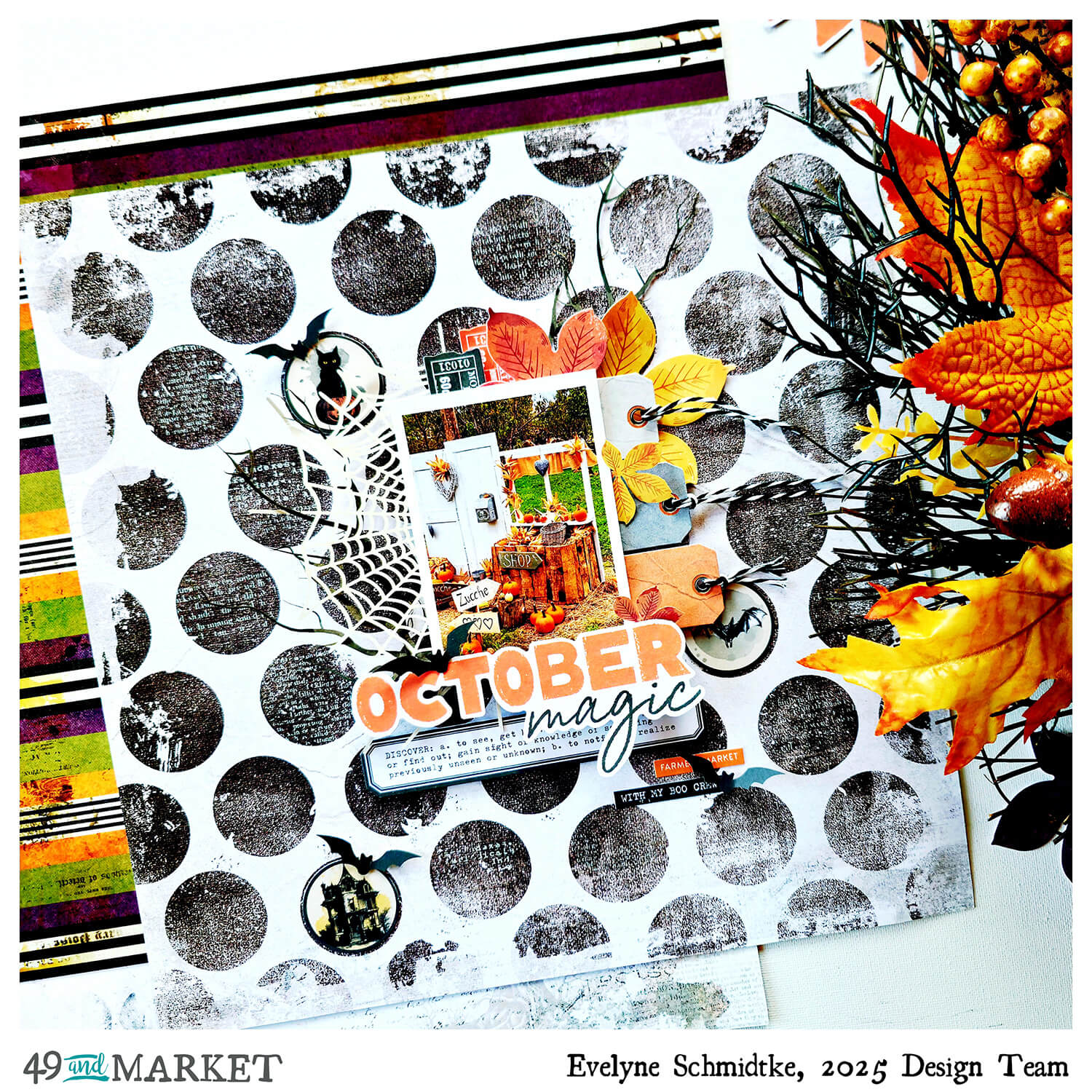 October Magic - Layout by Evy