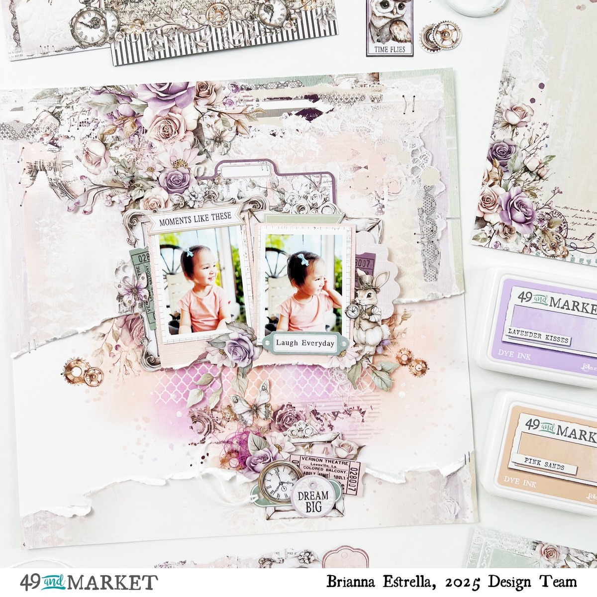 Moments Like These - Layout by Brianna
