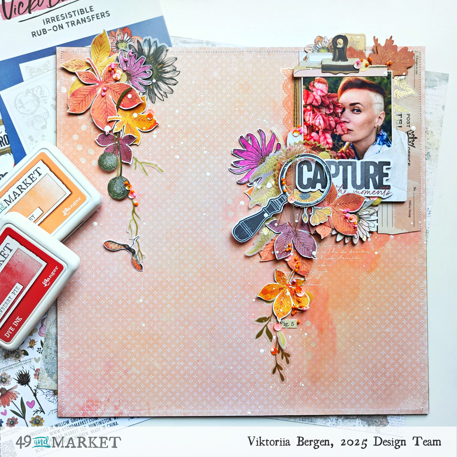 Capture the moment - Layout by Viktoriia