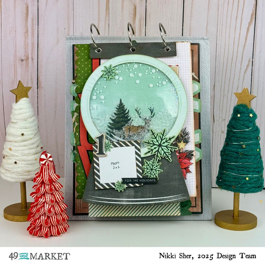 Mistletoe and Memories Christmas Countdown Calendar by Nikki