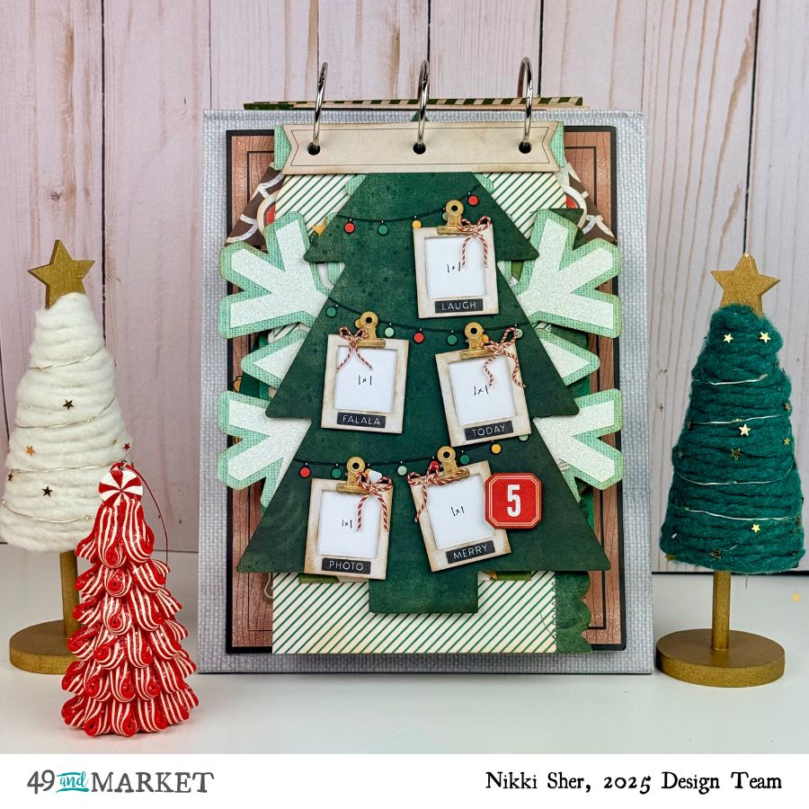 Mistletoe and Memories Christmas Countdown Calendar by Nikki