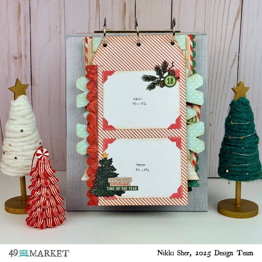 Mistletoe and Memories Christmas Countdown Calendar by Nikki