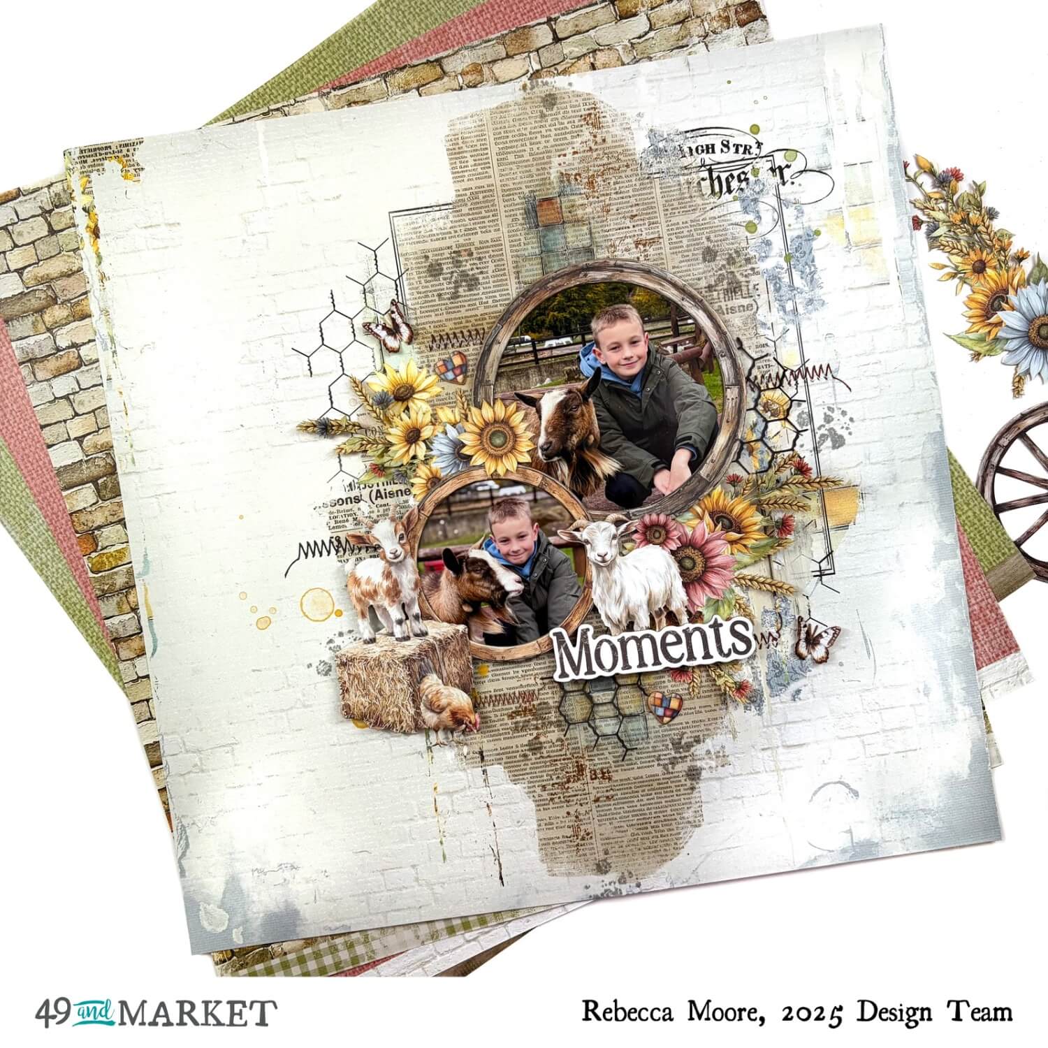 Moments - Layout by Rebecca