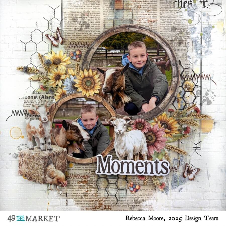 Moments - Layout by Rebecca