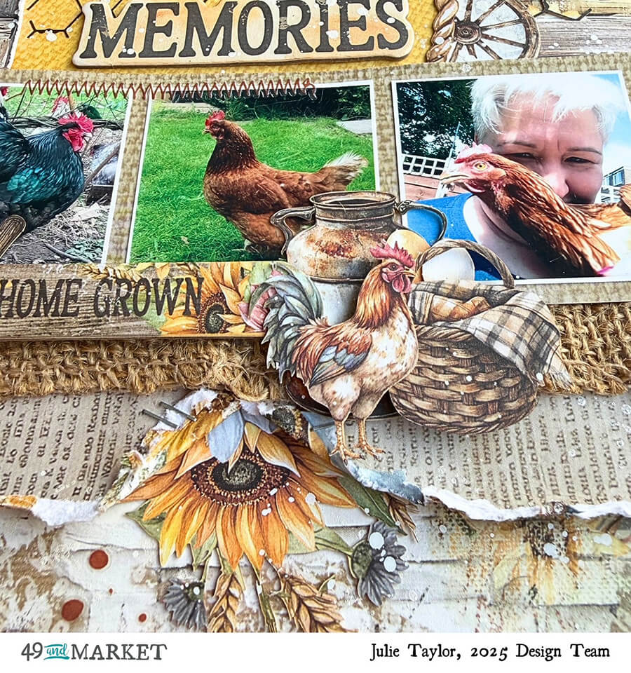 Home Memories - Layout by Julie