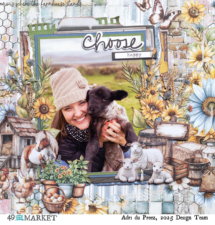 Choose happy - Layout by Adri