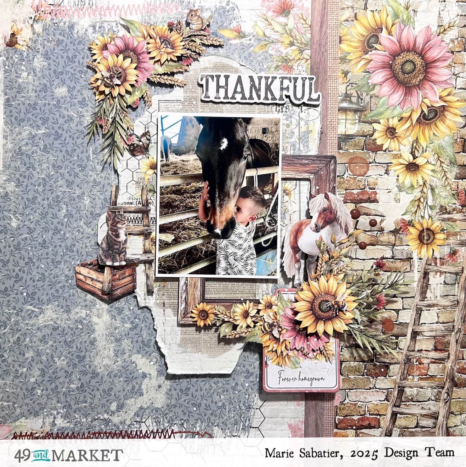 Thankfull - Layout by Marie