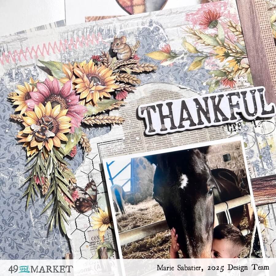 Thankfull - Layout by Marie