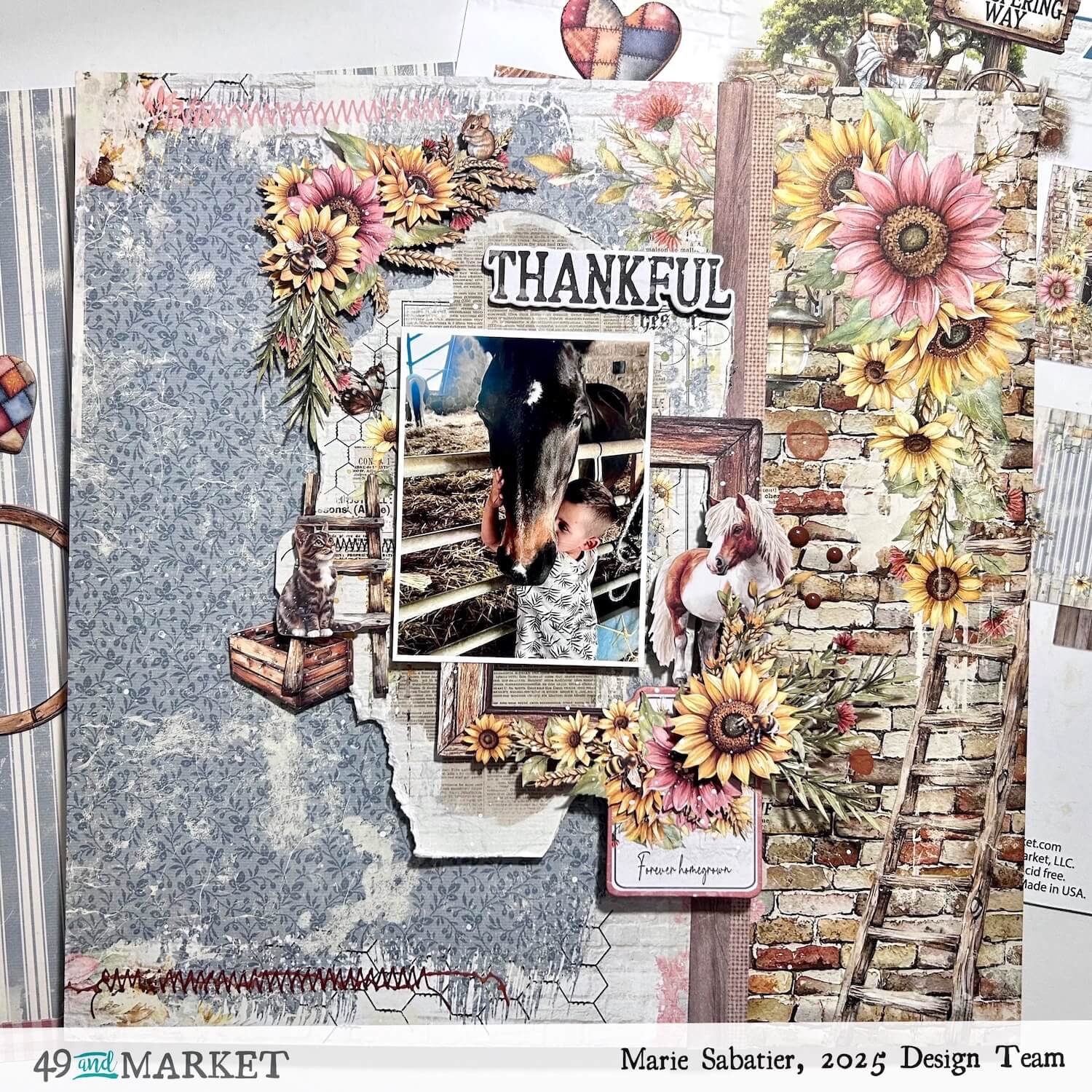 Thankfull - Layout by Marie